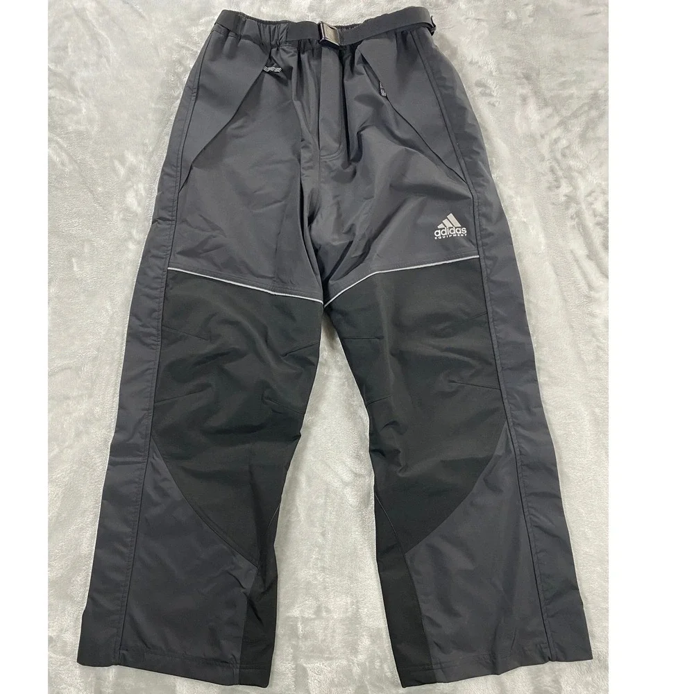 Adidas Equipment EQT Pants Mens S Black Gray Reflective JV7657 NWT Techwear